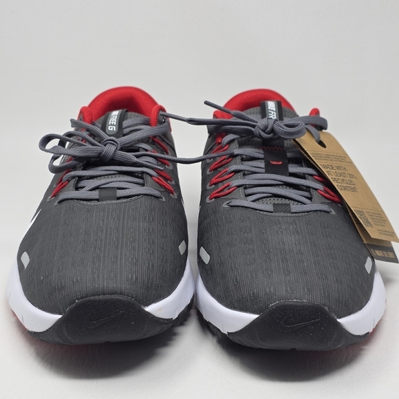 Nike Free G Golf NN Golf Cleats Grey-White-Univ Red Mens Size 11 FN0332-002 New main image 9